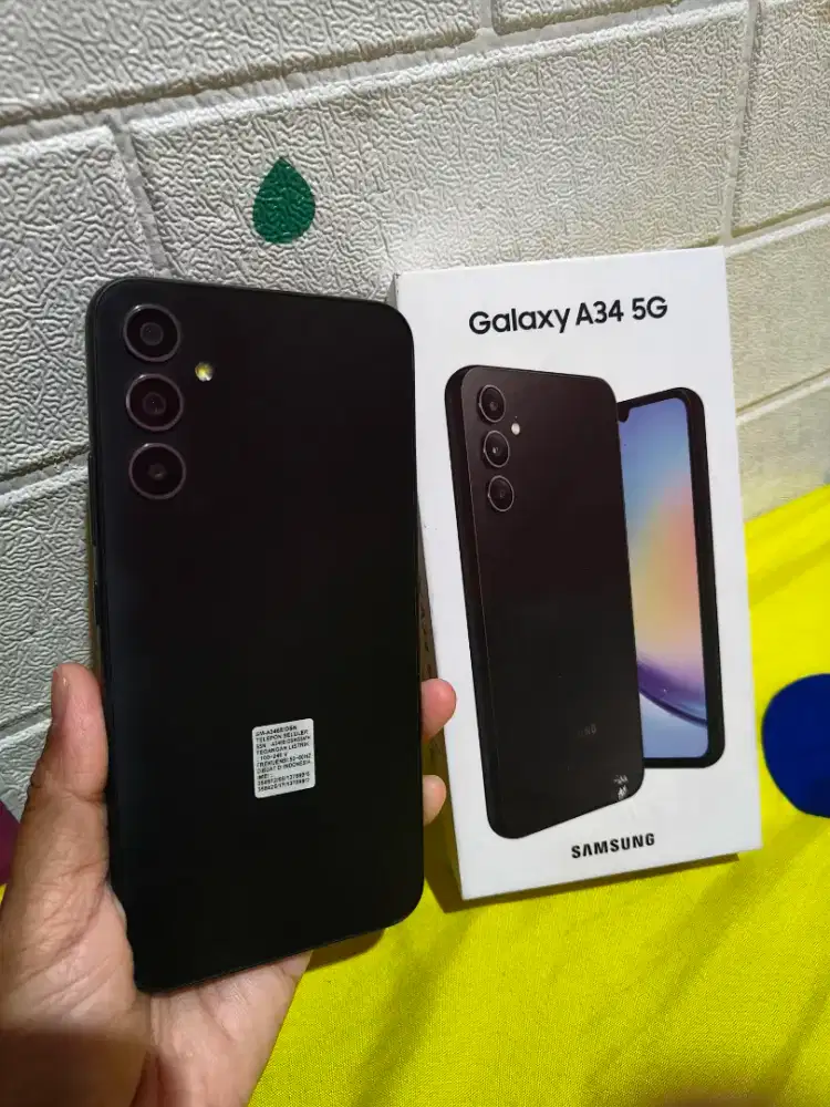 SAMSUNG A34 5G RAM 8/256 MULUS LENGKAP