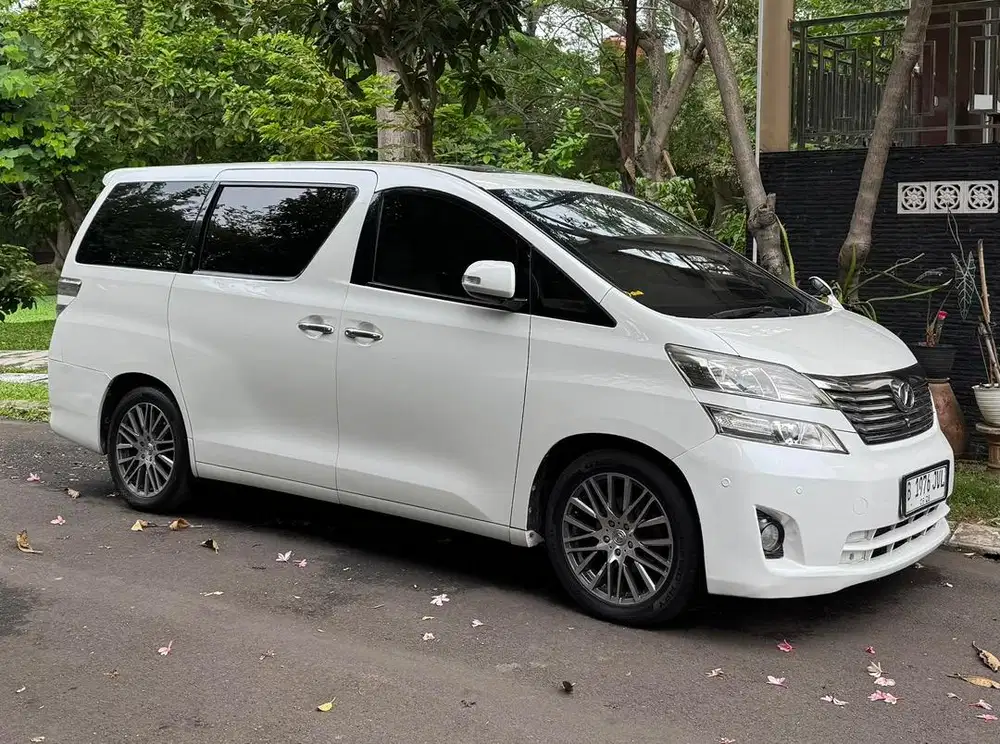 TOYOTA VELLFIRE 2011 V HARGA CASH NETT