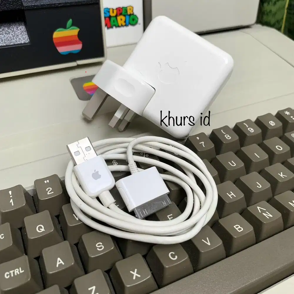 charger usb logo apple ipod classic 1set original