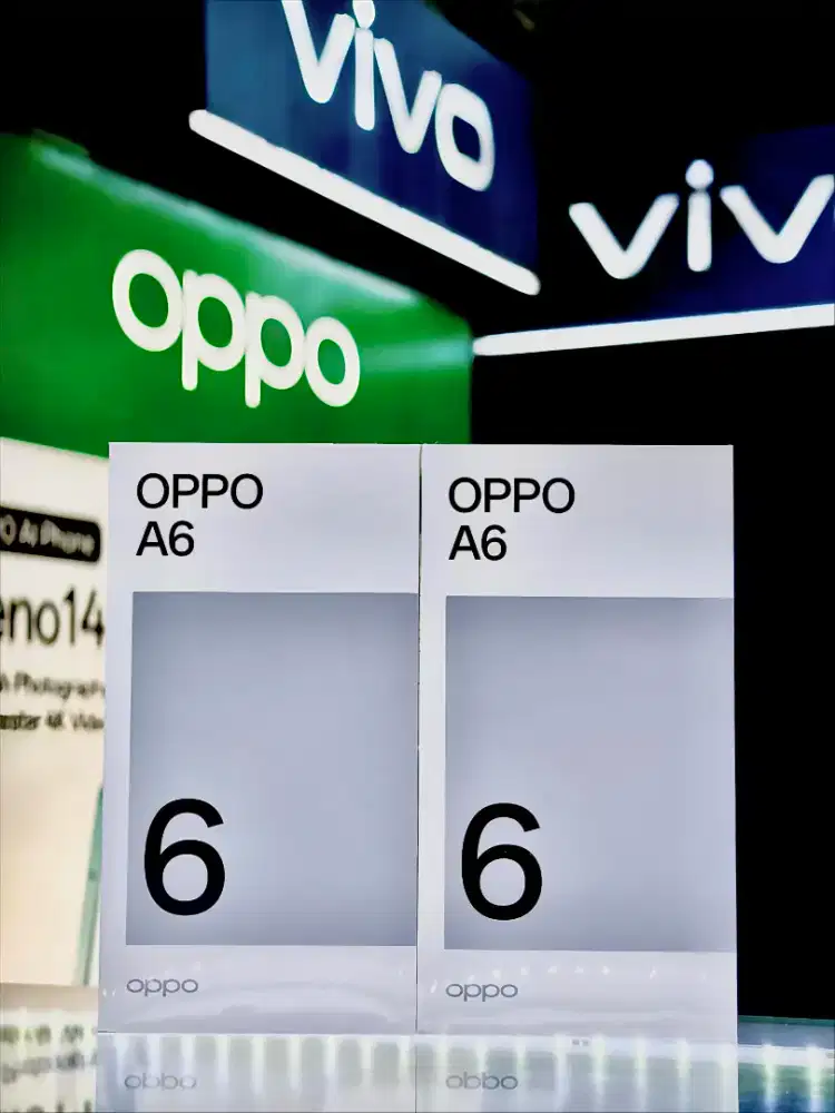 Oppo A6 12/256 Promo Harga New Segel Garansi Resmi Oppo Gratis COD !!