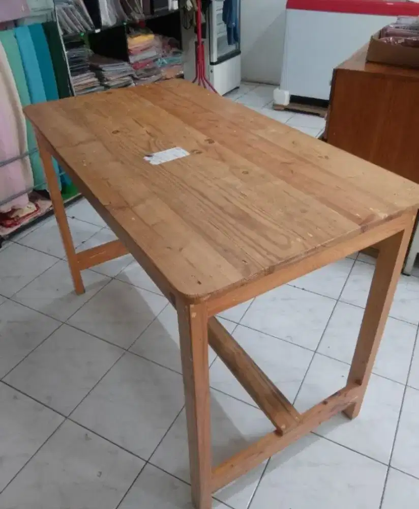 Meja Kayu 100 x 78 Cm