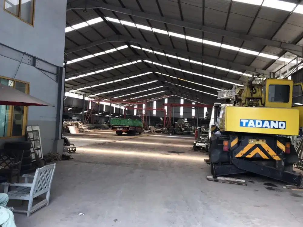 Gudang workshop gedebage Bandung super luas dan besar