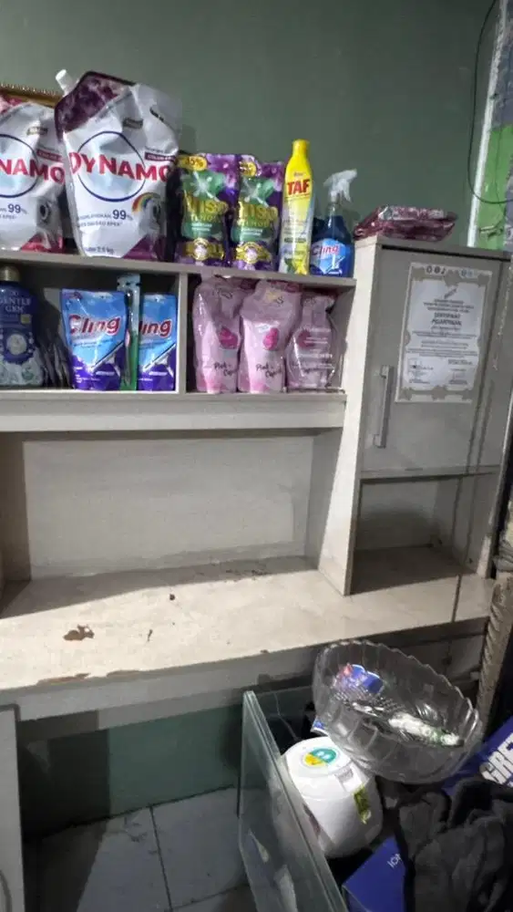 meja belajr baru pekamaian 1thn