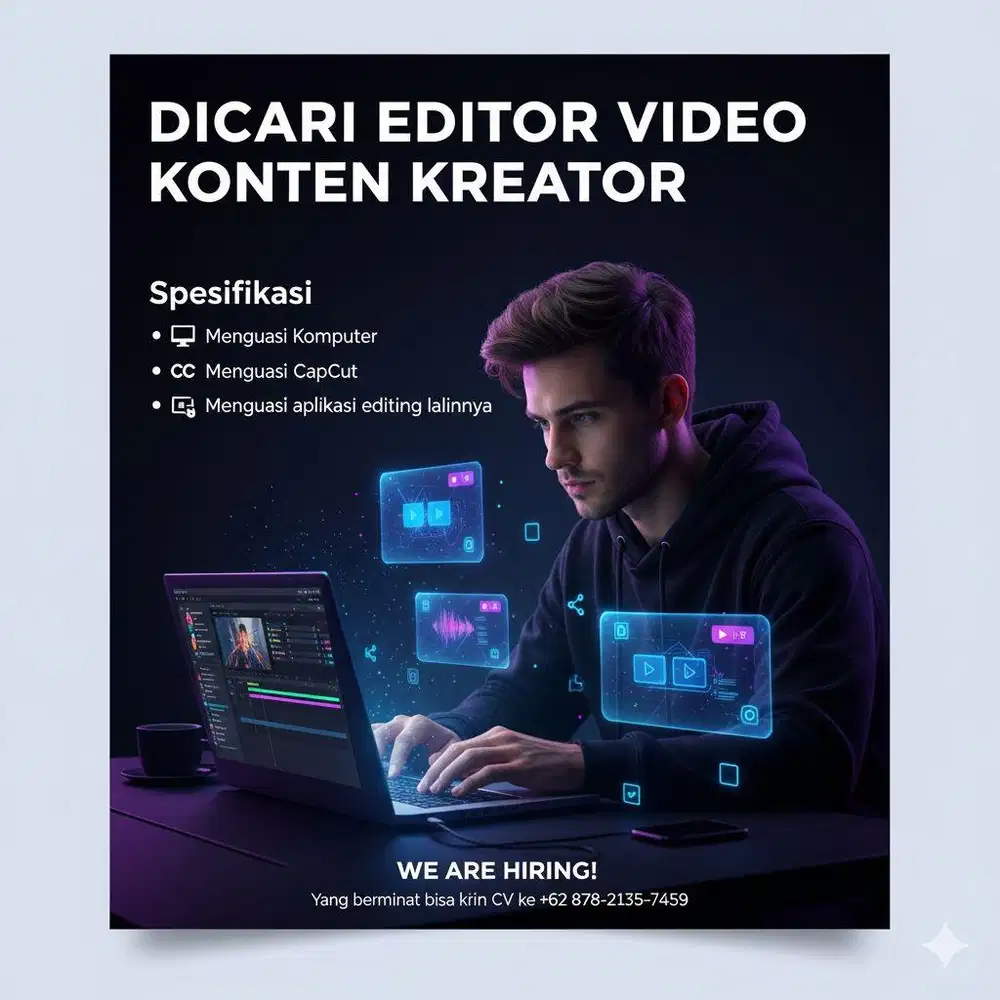 Dicari editor video