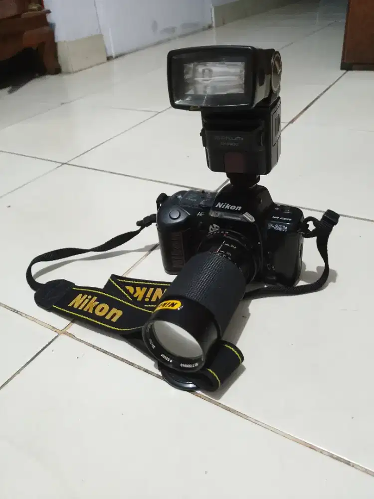 SLR NIKON F401S Banyak bonus nya