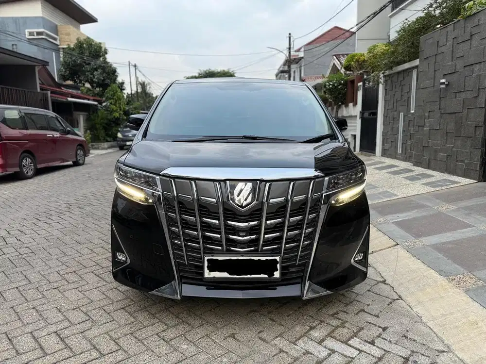 Toyota Alphard 2.5 G ATPM Facelift TH 2018 Hitam