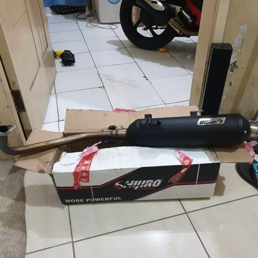 Kenalpot shijiro vario 125 new