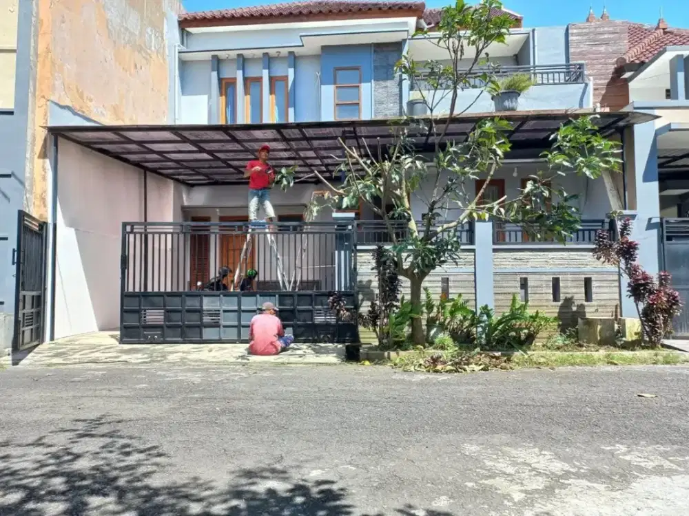 Rumah 2 Lantai Perumahan Bumi Palapa Dekat Suhat