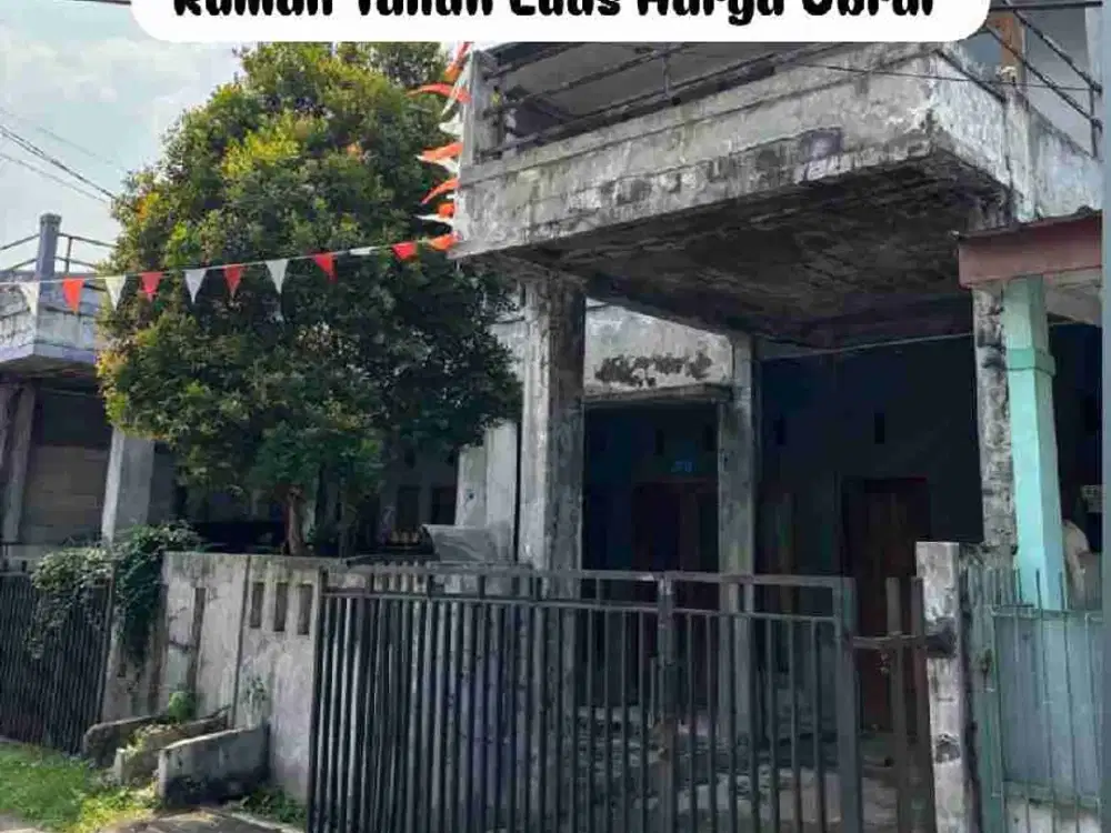 Harga Obral dan Jual Cepat Secepat Kilat Rumah 2 Lantai di Limus Pratama