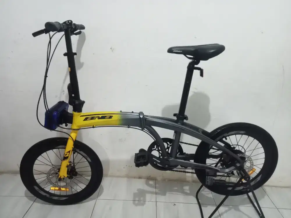 Sepeda lipat BNB Tory 9.2 ukuran 20 bahan Aloy alumunium speed 9