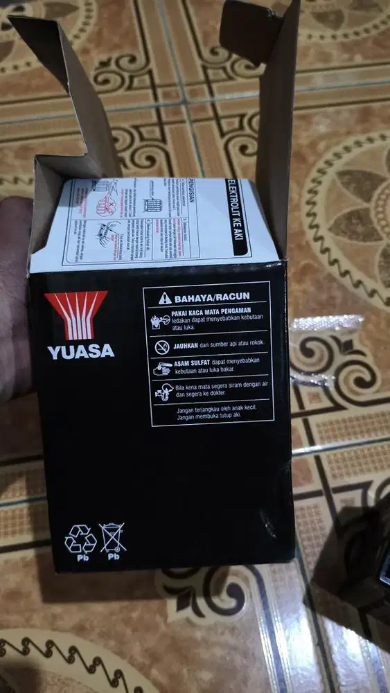 Yuasa Aki Motor YTZ6-V MF 100% ORIGINAL