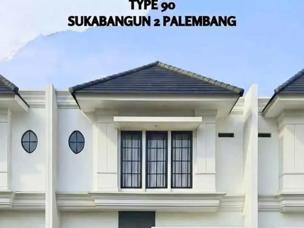 Rumah Mewah 2 Lantai Tengah Kota Palembang