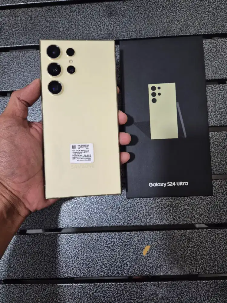 Samsung S24 Ultra 5G 12/512gb sein titanium yellow