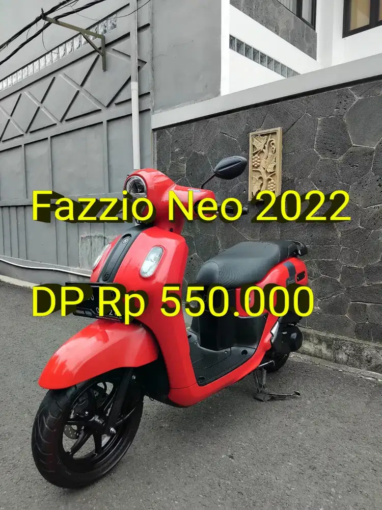 Fazzio Neo 2022. Pajak ON. Mulus. Like New. Original. Cash/Kredit/TT