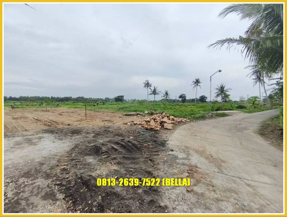 jual rumah siap bangun 3 Menit Kampus UAD Wates jogja