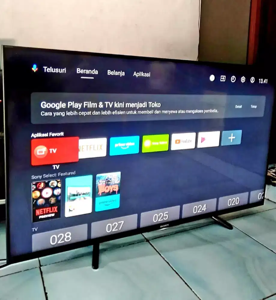 TV Sony 49 Smart TV Digital Support You-Tobe Netflik Dll.(No-Minus)