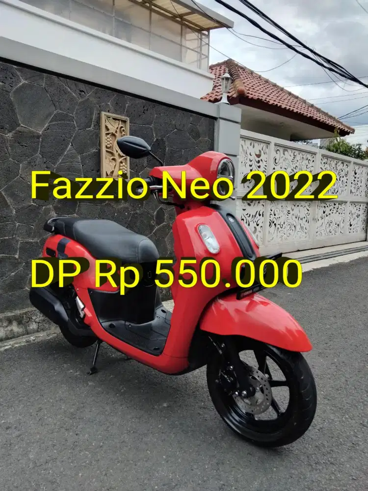 Fazzio Neo 2022. Pajak ON. Mulus. Like New. Original. Cash/Kredit/TT