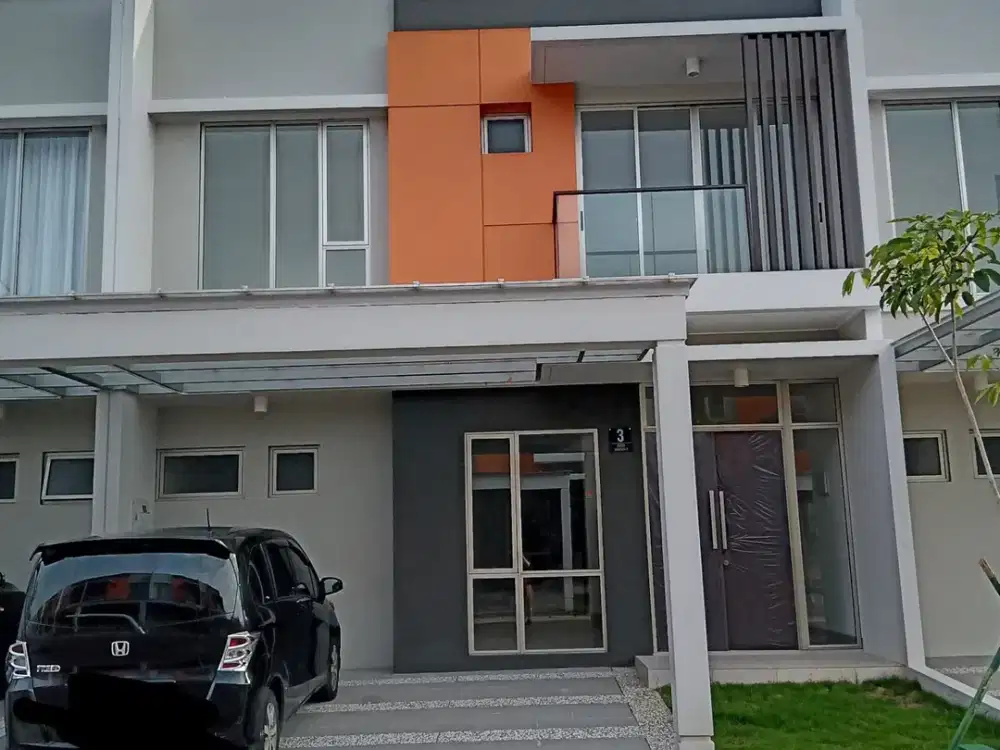 Disewakan · PIK2 Tahap 1 – Cluster Magenta | Kav 8 × 12,5 m (100 m²) | 2 Lantai | 3KT + 1 Kamar ART | 3KM | Hadap Utara | Siap Huni