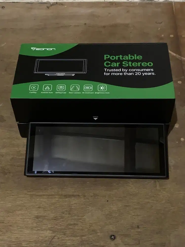 Dashcam merk eonon P4 Portable wireless android Camera 4k