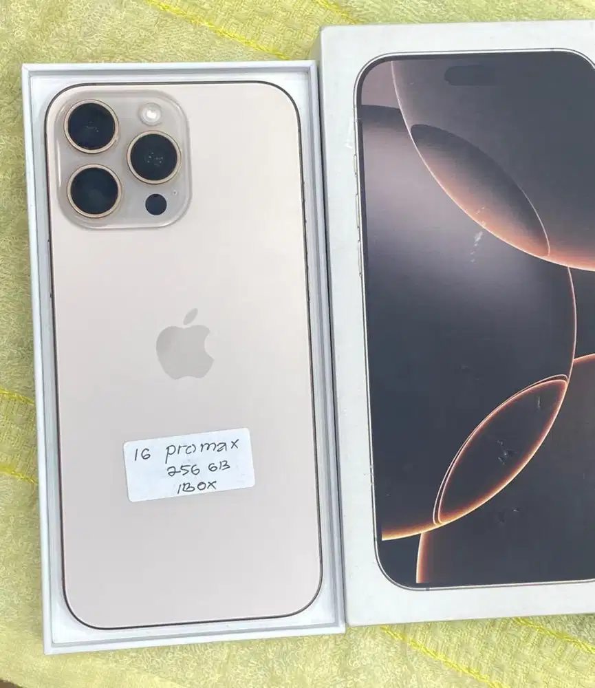 iphone 16 promax 256gb ibox fullset