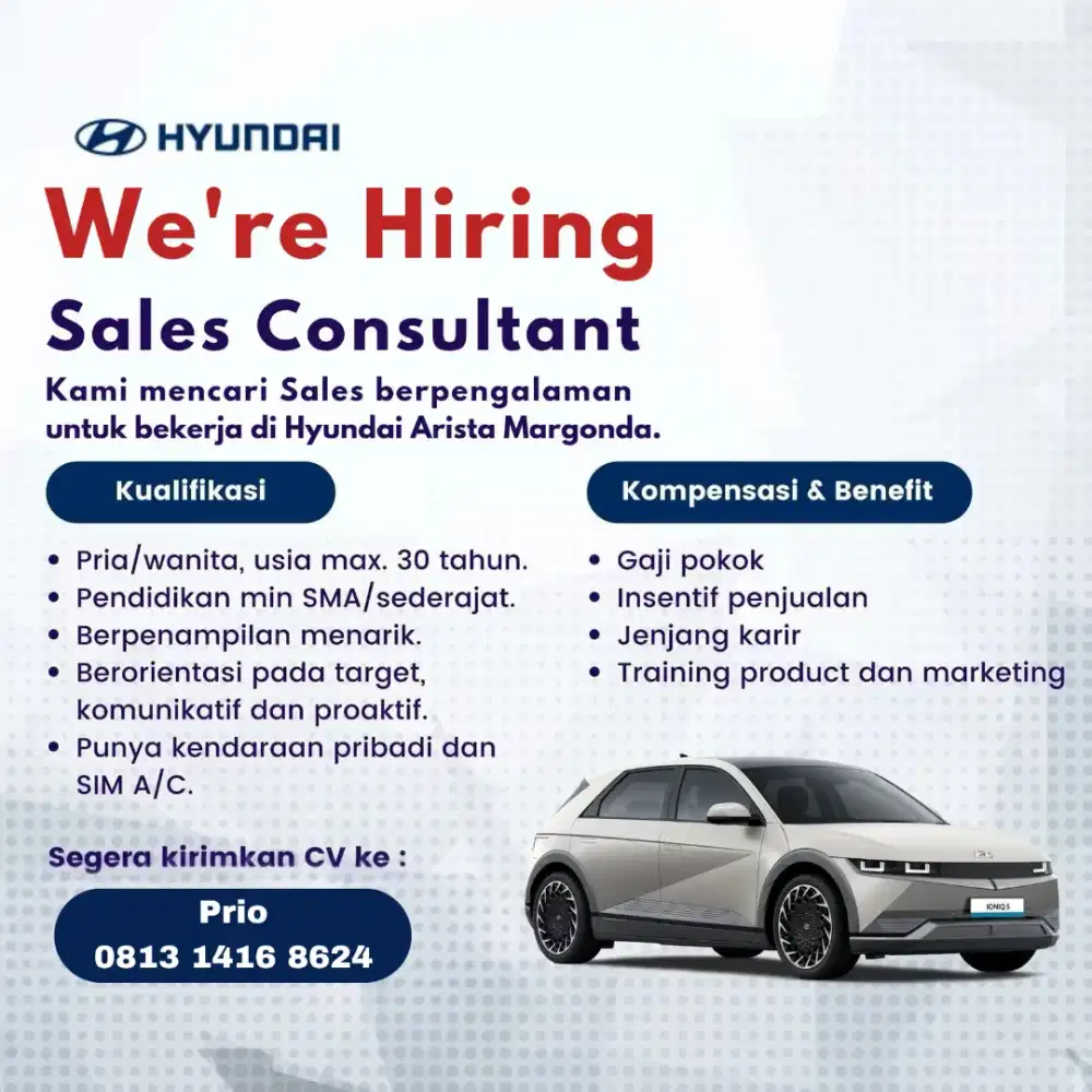 Lowongan Sales Mobil