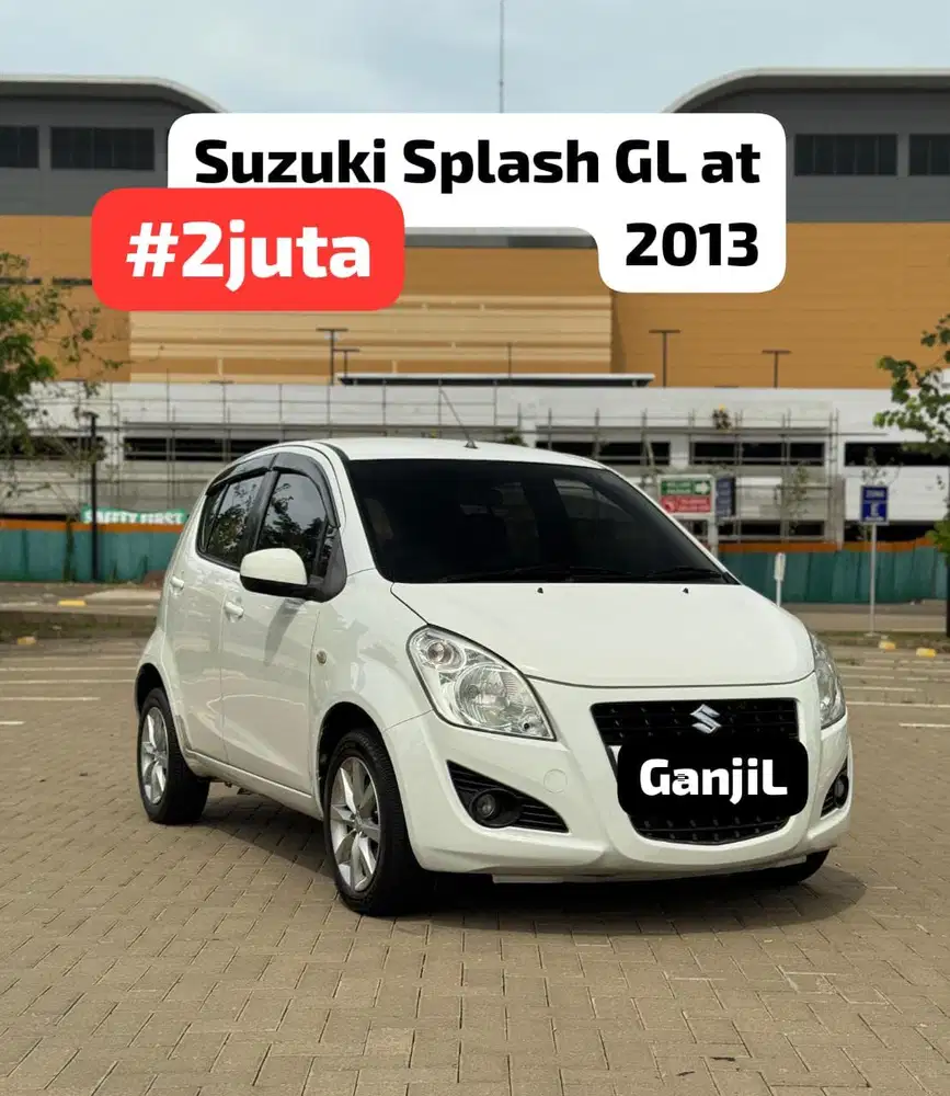 Suzuki Splash GL at 2013 putih #2juta