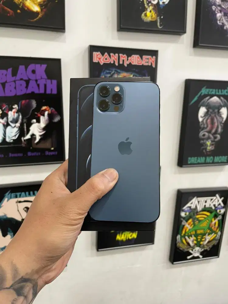 Iphone 12 Pro 256GB Ibox Fullset Mulus