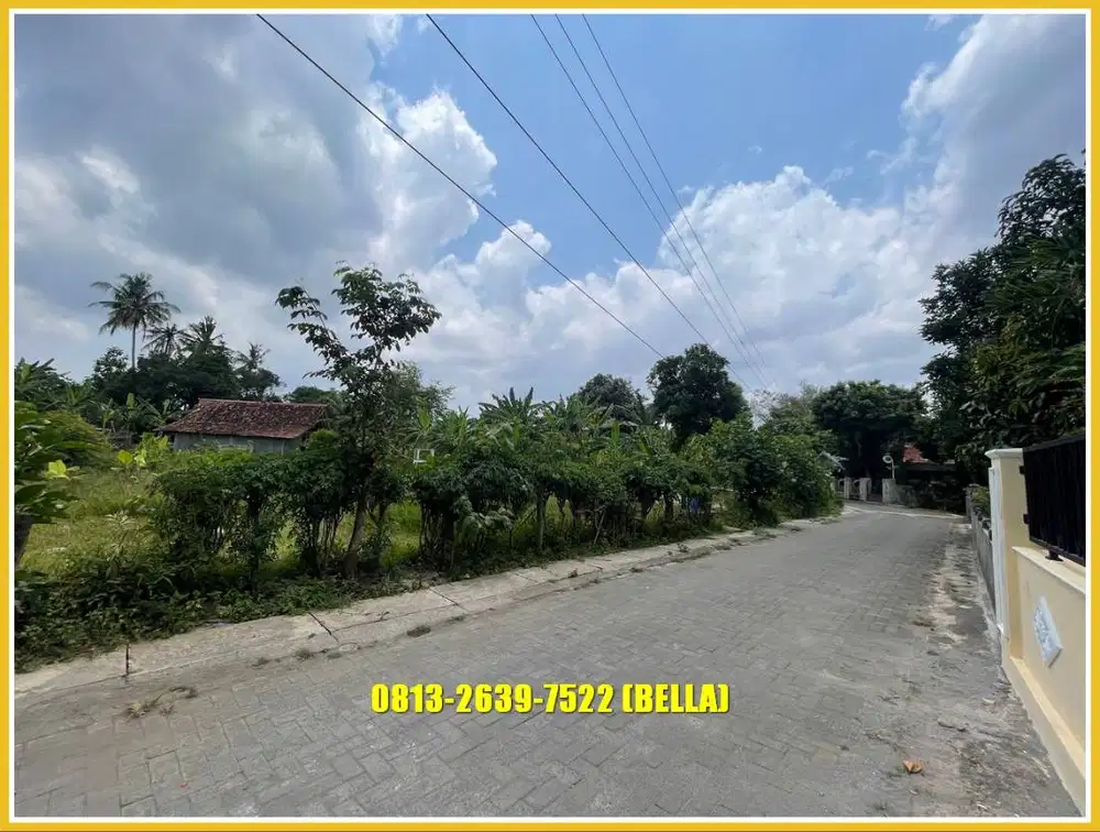 10 menit kampus UMY ringroad selatan tanah murah godean jogja