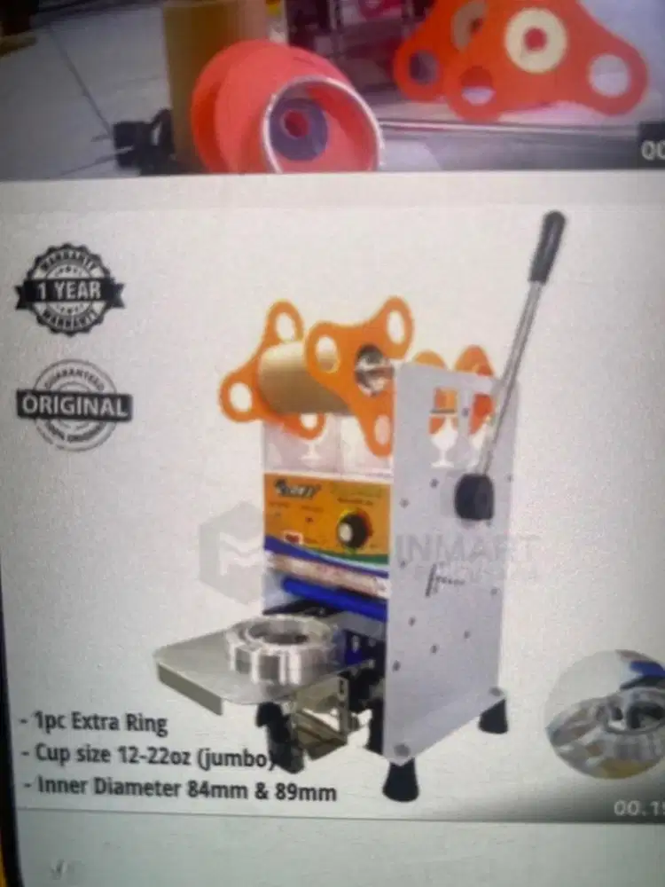 Mesin Press minuman ETON kondisi PERFECT