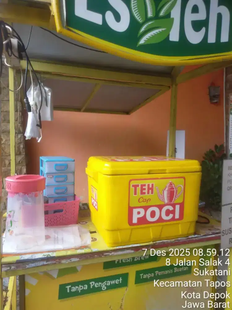 Jual peralatan dan akun teh poci