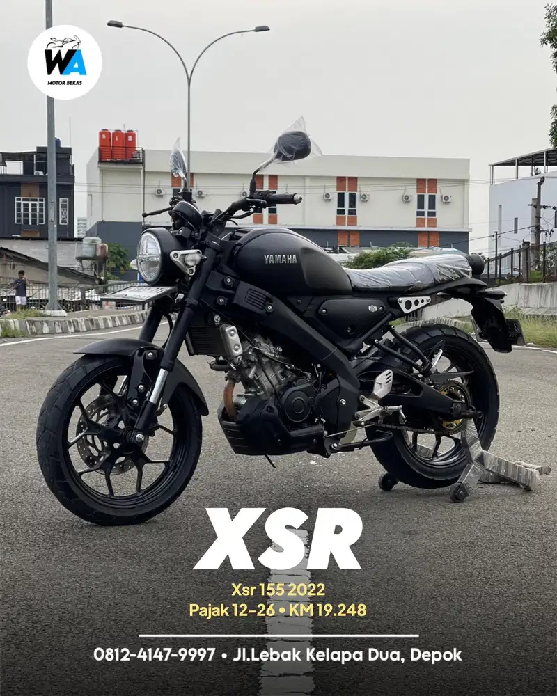 Cash/Kredit Yamaha Xsr 155 Tahun 2022