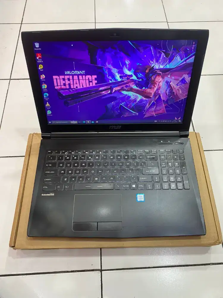 Laptop Micro-Star Internasional processor Intel(R) Core(TM) i7-6700HQ