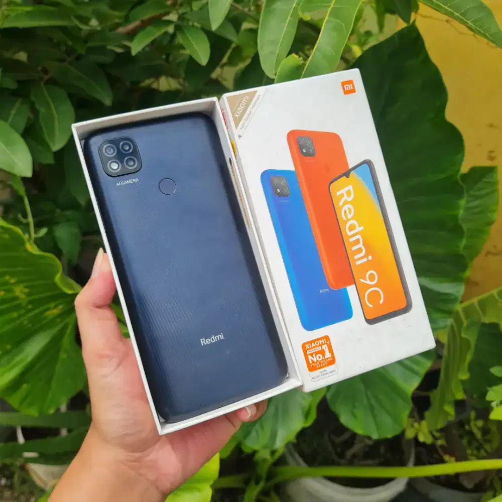 Redmi 9c 4/646 GB Seken Fullset