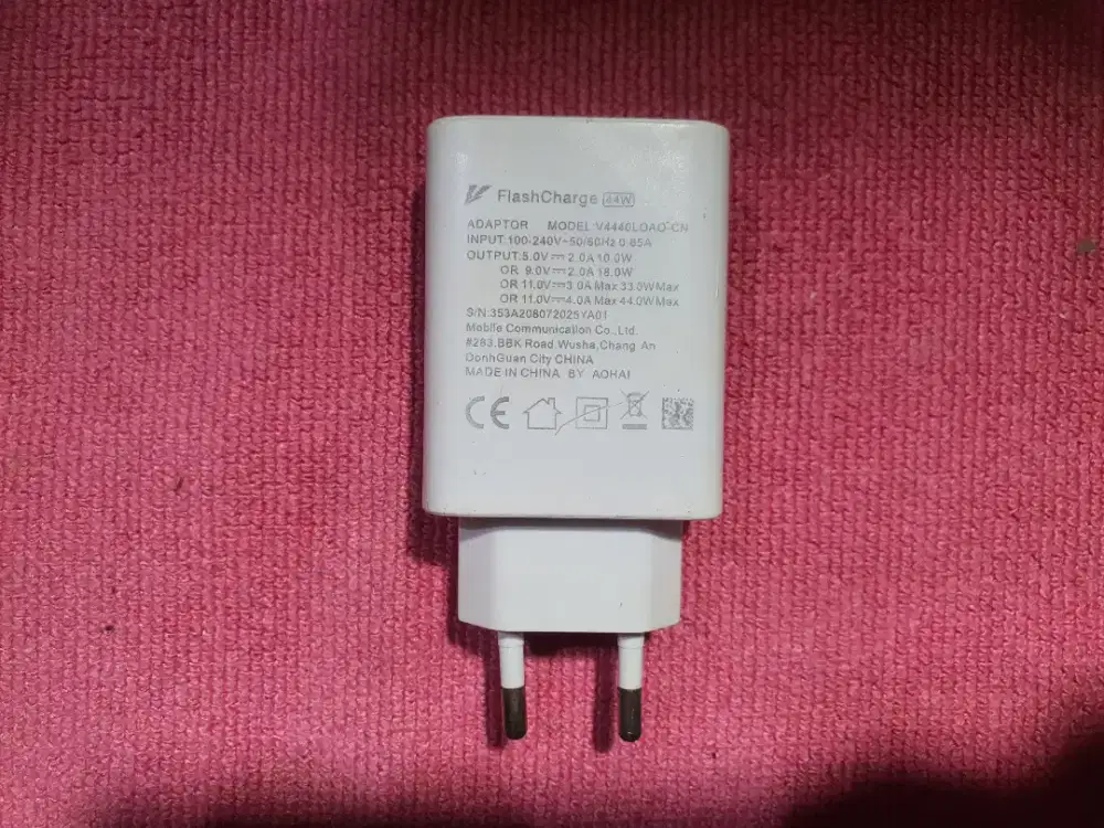 Charger VIVO 44watt Original Copotan HP