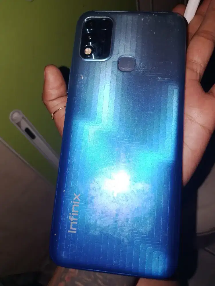 infinix hot 11play 4/64 mulus lecet pemakaian