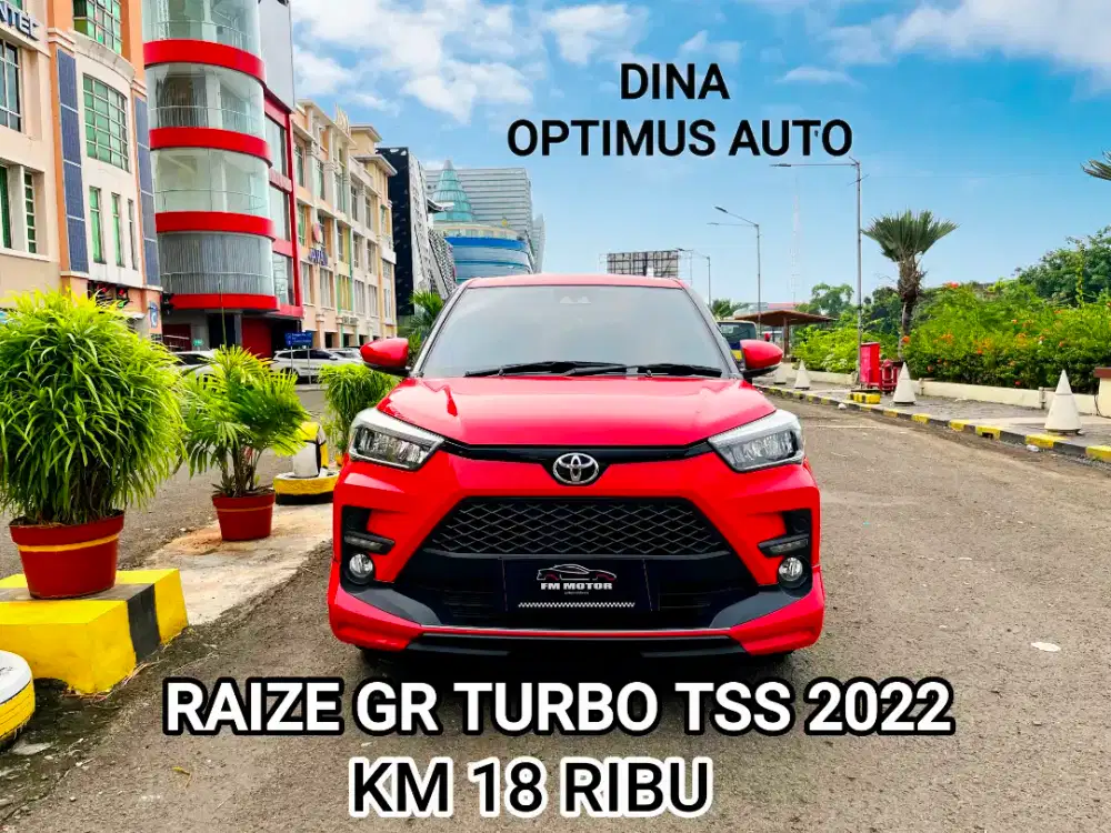 Toyota Raize GR Sport 1.0 TSS 2022 Two Tone Automatic, Km LOW