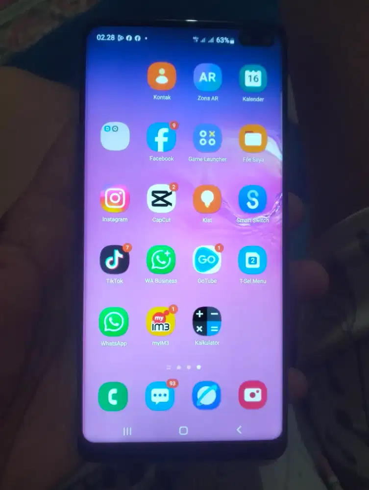 Samsung s10 plus mulus dan normal