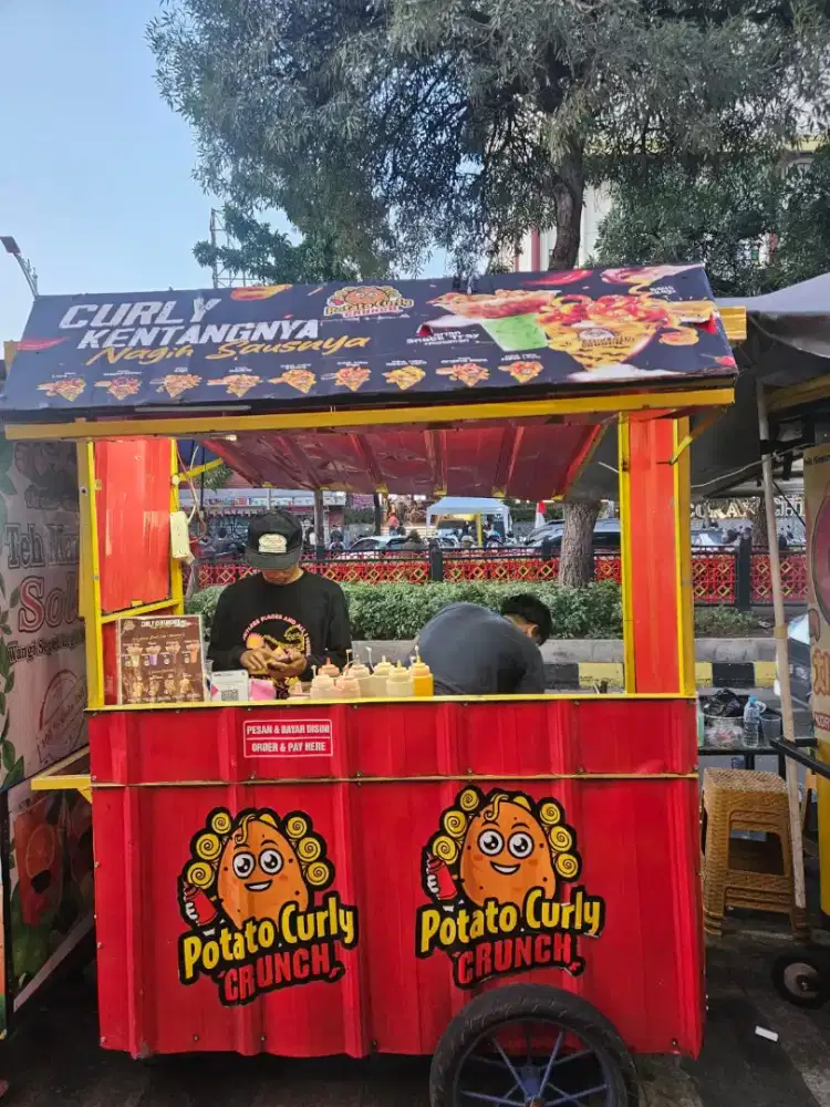 Dijual grobak murah untuk keperluan usaha