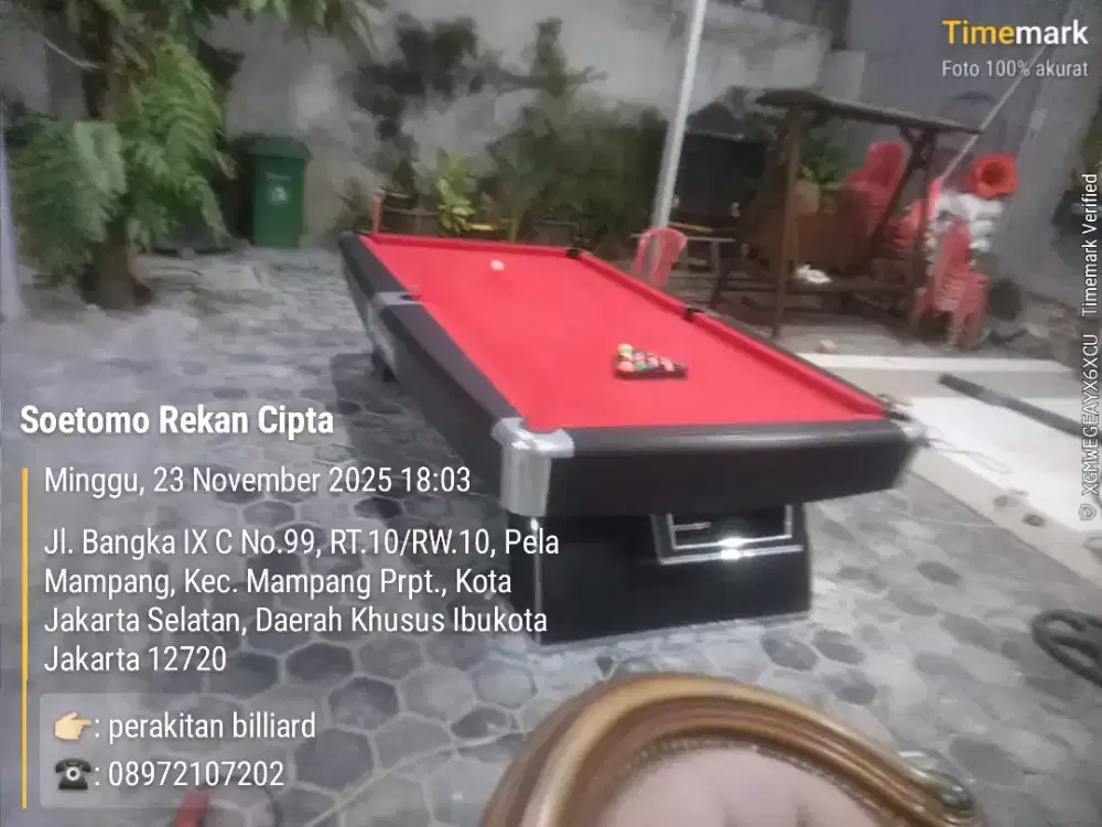 Meja Billiard Baru dan Jasa Service