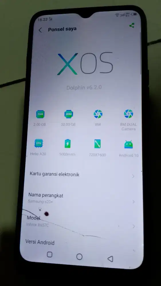 infinix smart 5 batangan