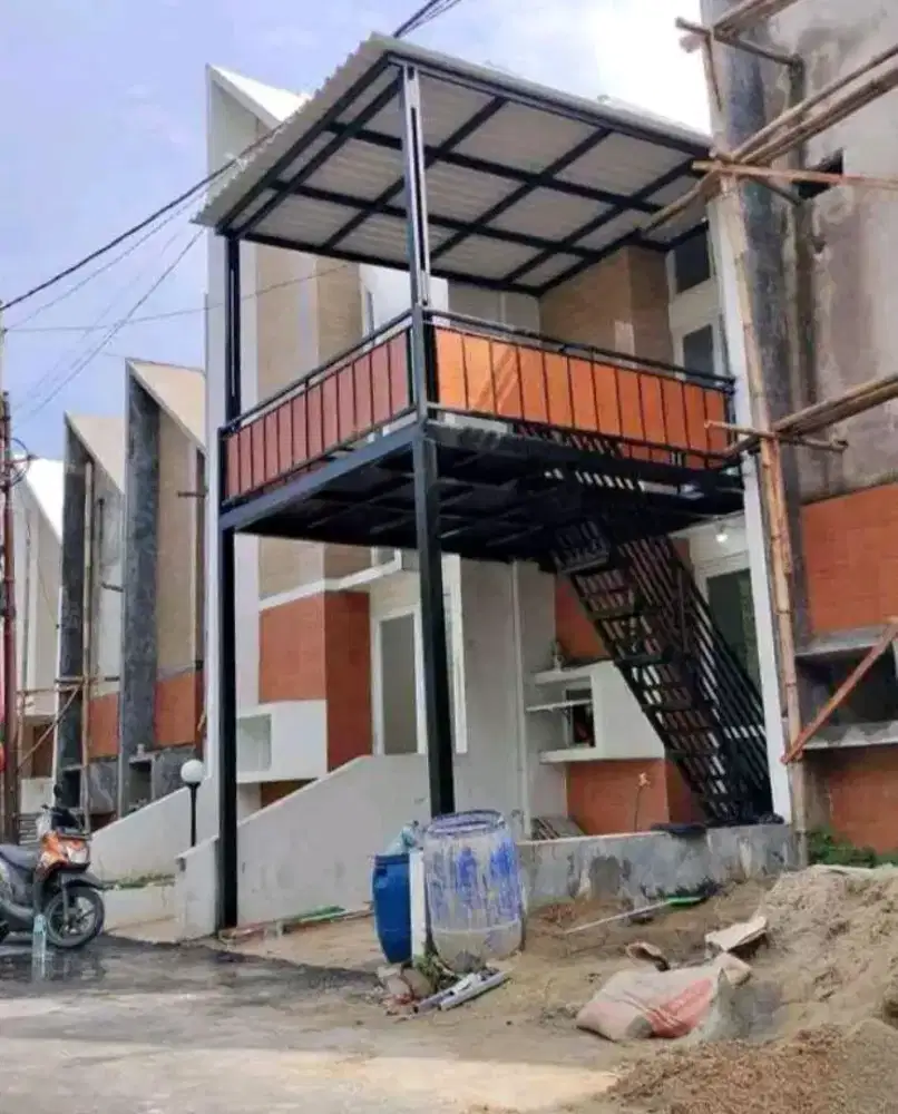 Kanopi Besi Hollow dan Baja Ringan Murah