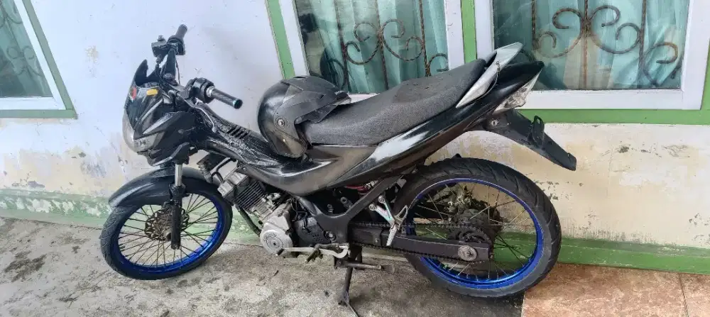 Motor Suzuki Satria murah  jual apa adanya