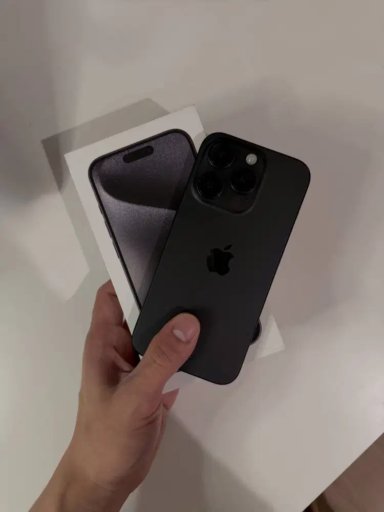 iPhone 15 Pro 256GB Titanium Black ex iBox
