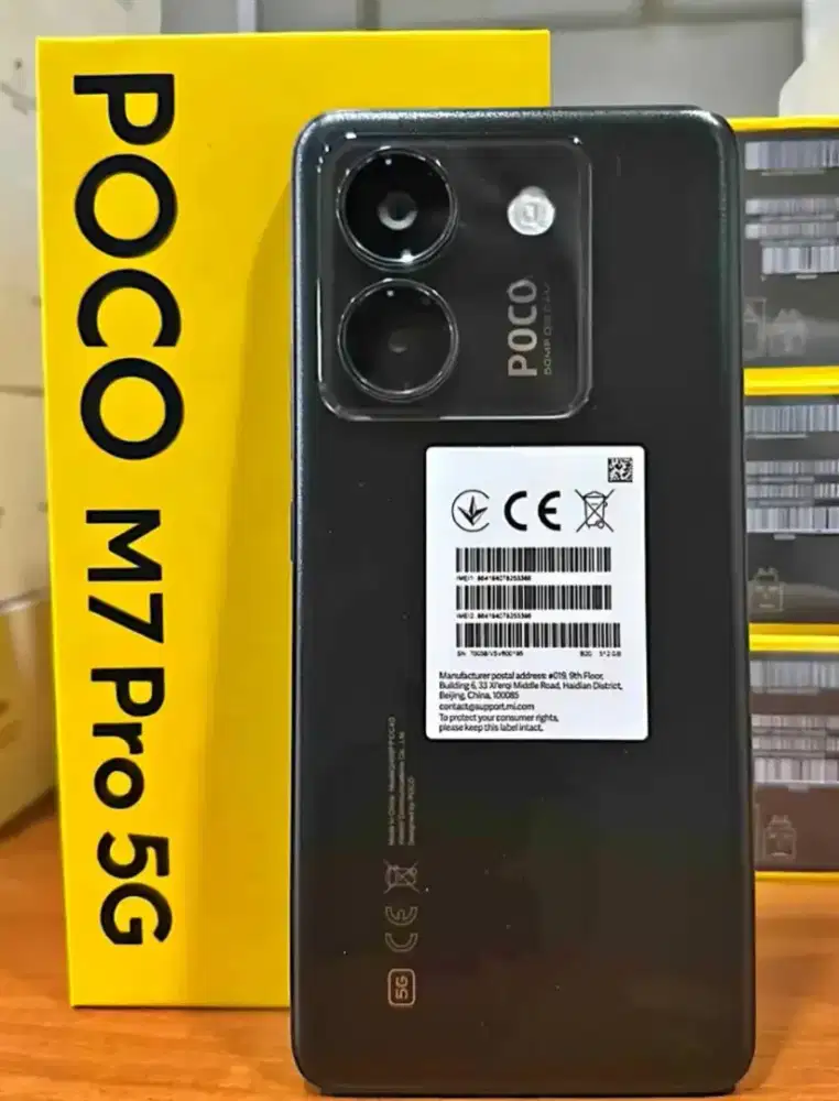 HP POCO M7 PRO 5G 8/256 HITAM