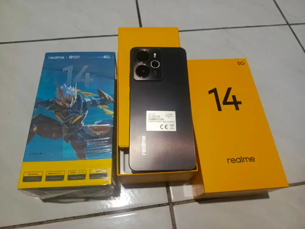Realme 14 5G ram 8/256 gb second hp dus