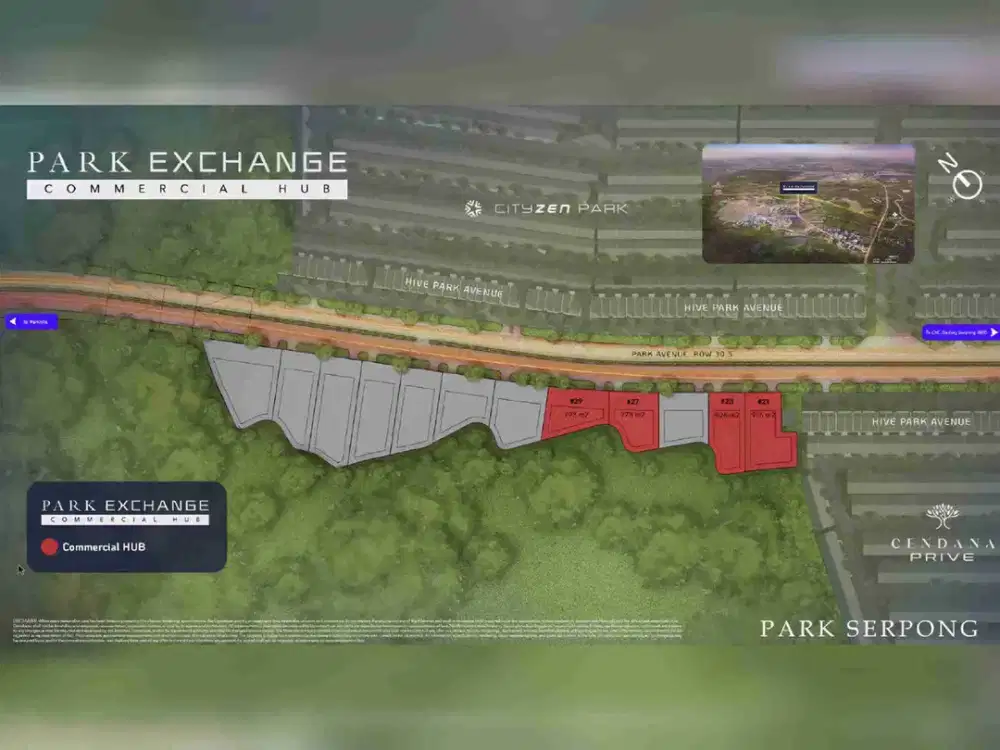 DIJUAL KAVLING KOMERSIAL PARK SERPONG