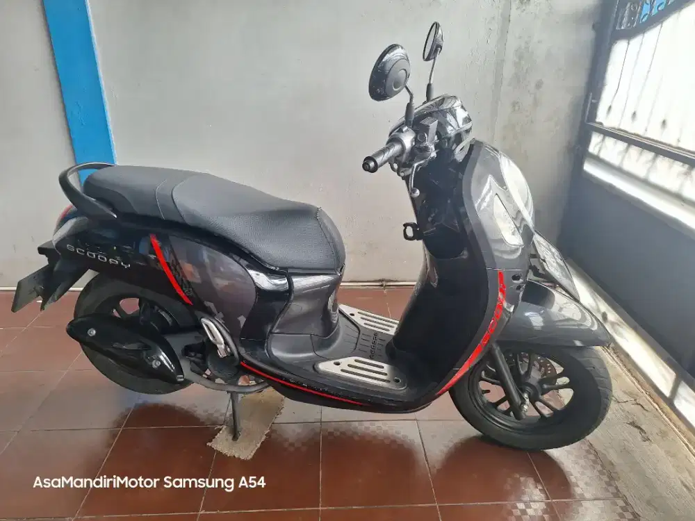 Scoopy 2021 pajak baru bisa cash/kredit syariah angsuran TERMURAH