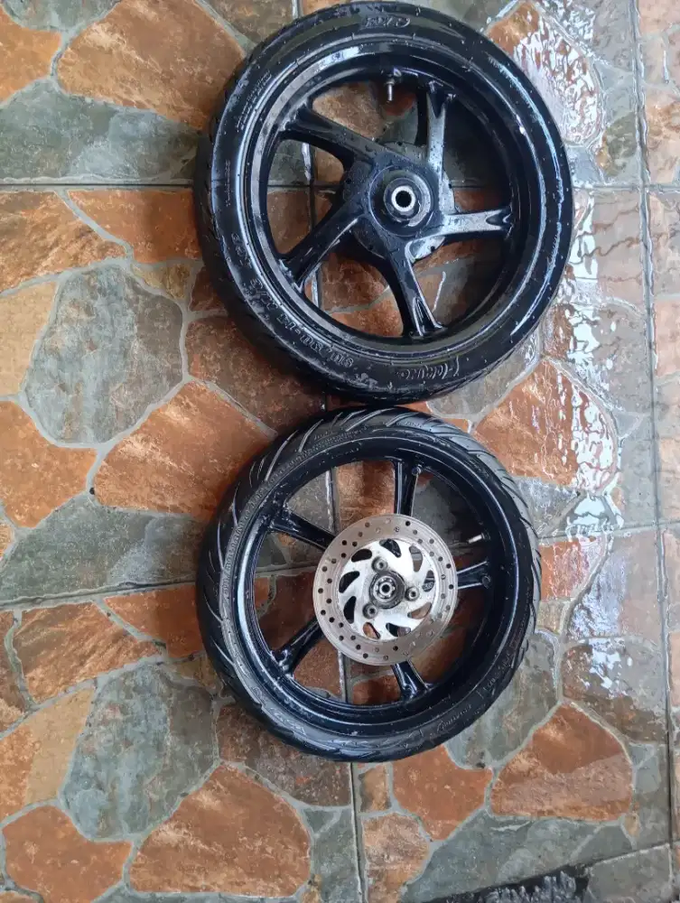 Velg orisinil copotan yamaha Soul GT 125 tapak lebar