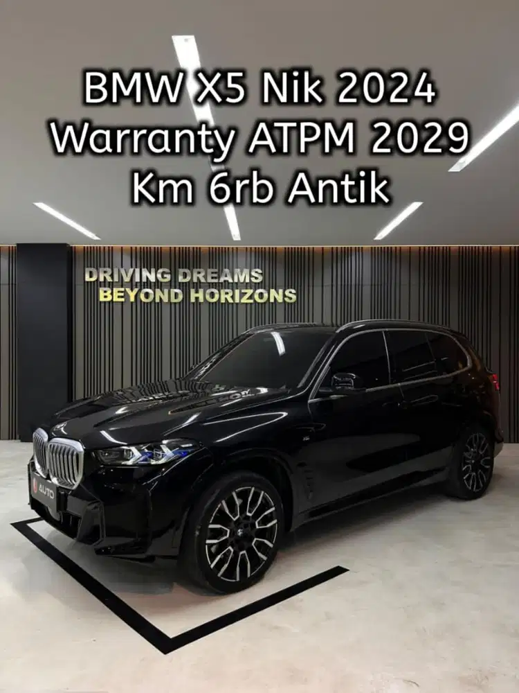 BMW X5 xDrive40i M-Sport G05 LCI AT 2024 Hitam