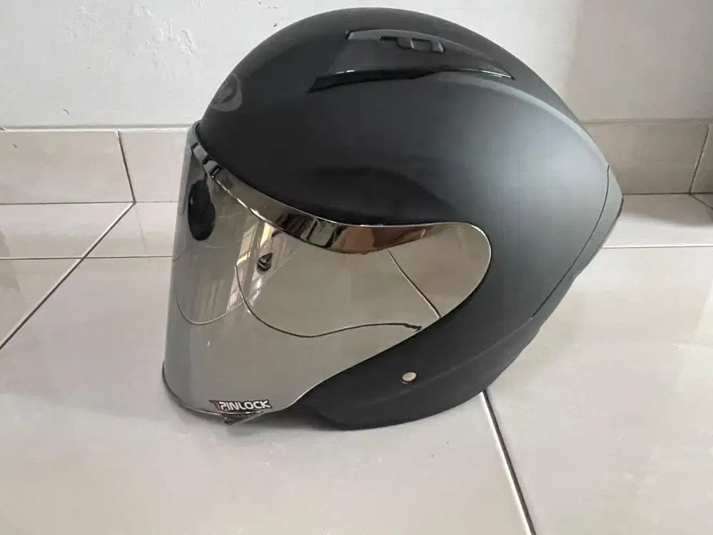 Helm Half Face GM G1 Bonus Visor